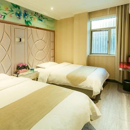 GreenTree Alliance Shanghai Minhang District Hongqiao Hub Huanghua Road Hotel Luaran gambar