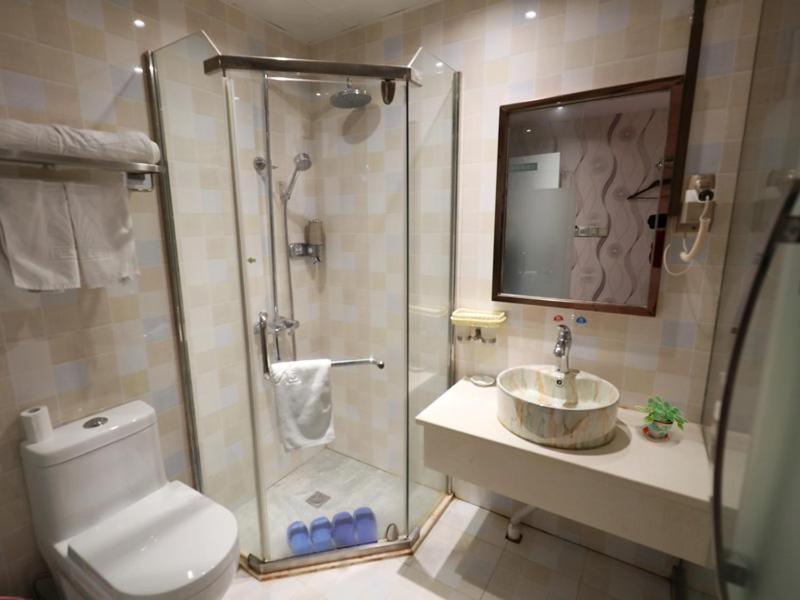 GreenTree Alliance Shanghai Minhang District Hongqiao Hub Huanghua Road Hotel Luaran gambar