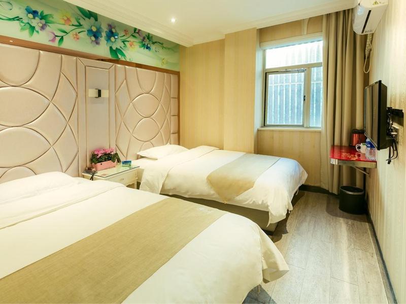 GreenTree Alliance Shanghai Minhang District Hongqiao Hub Huanghua Road Hotel Luaran gambar
